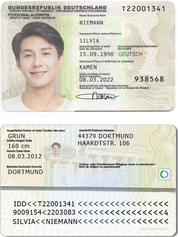 德国ID Card-PSD-V1