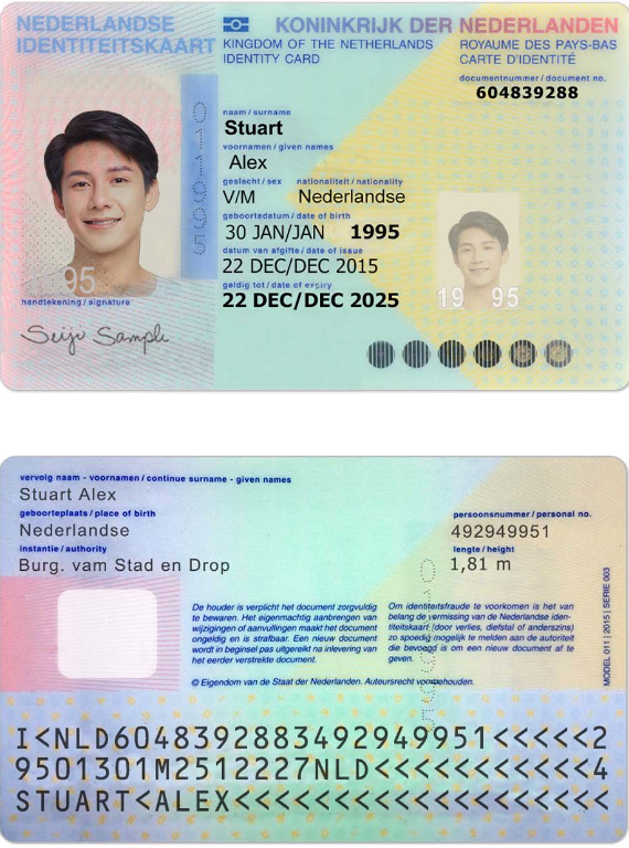 荷兰ID Card-PSD-V2