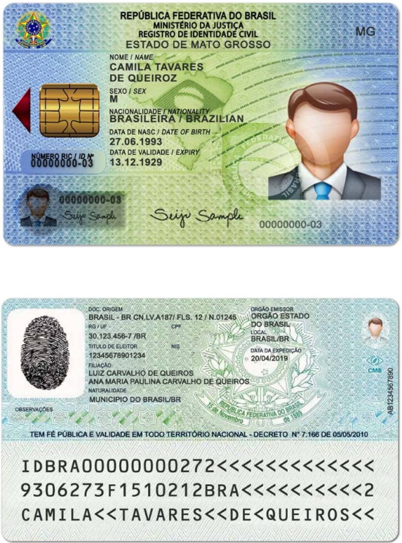 巴西ID Card-PSD-V2